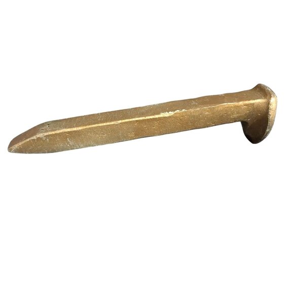 Oil Creek and Titusville Railroad Golden Spike 6.5 in long - Picture 2 of 4